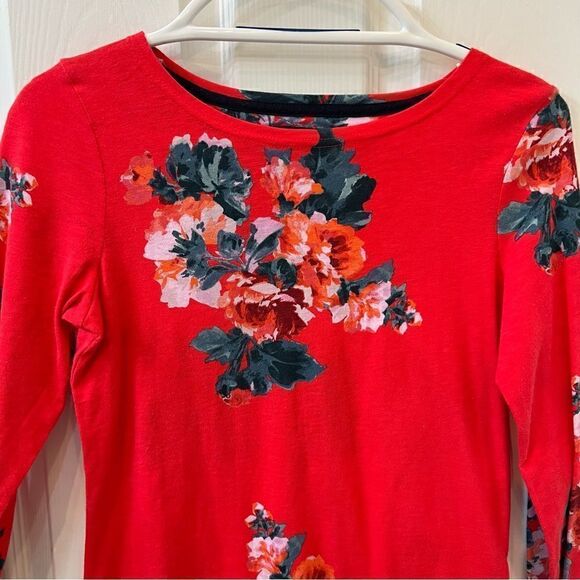 Joules Harbour Print Long Sleeve 100% cotton Jersey top size 4- never worn! NWOT - Picture 16 of 16